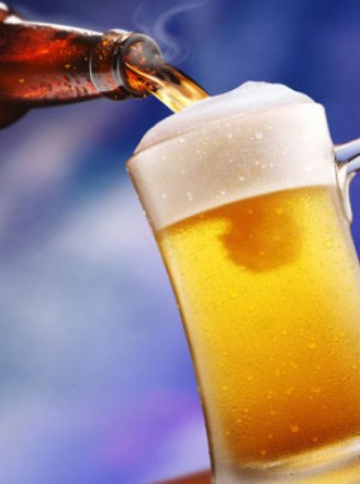 ...It's OK though, cos now beer is good for you again